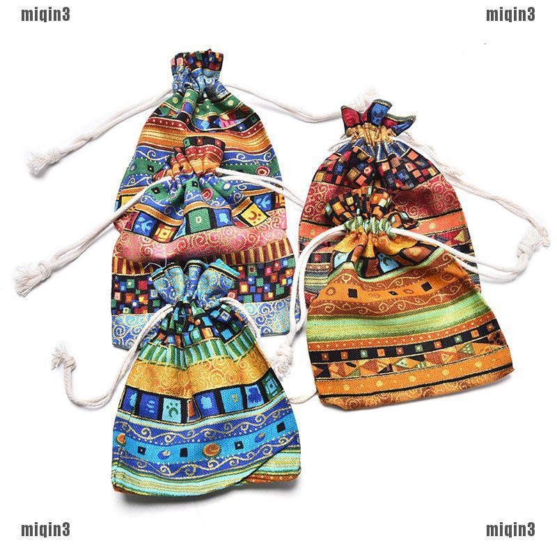 Túi Dây Rút Thổ Cẩm Cho