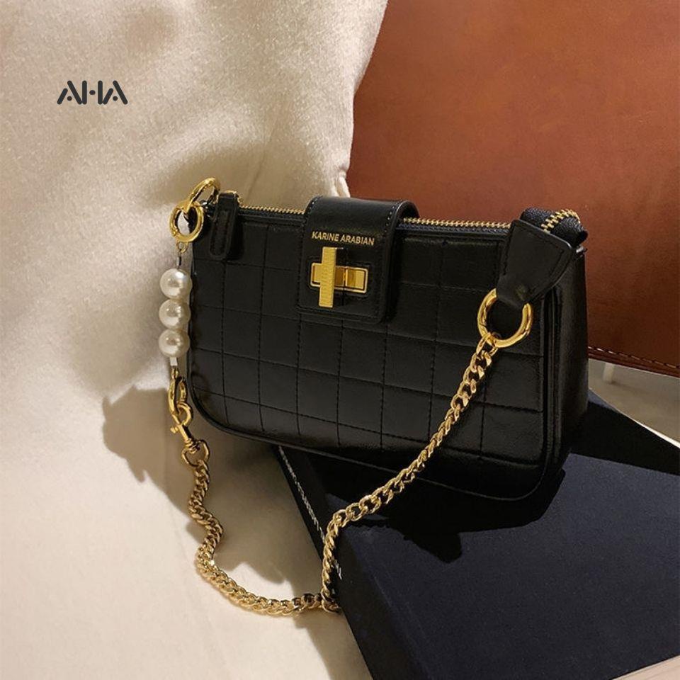 Túi Xách Thiết Kế Mới Đính Ngọc Trai Cao Cấp Thời Trang Dành Cho Nữ