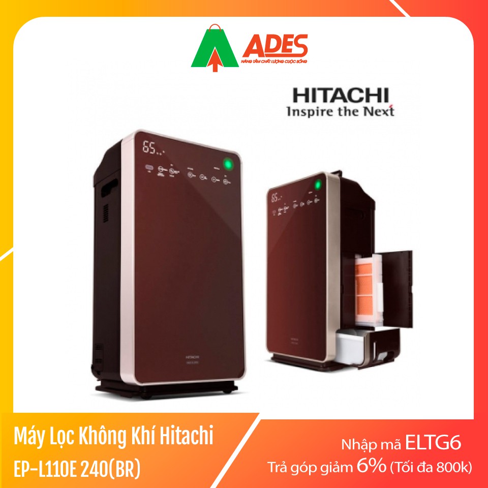 [Mã 154ELSALE2 giảm 7% đơn 300K] Máy lọc không khí Hitachi EP-L110E