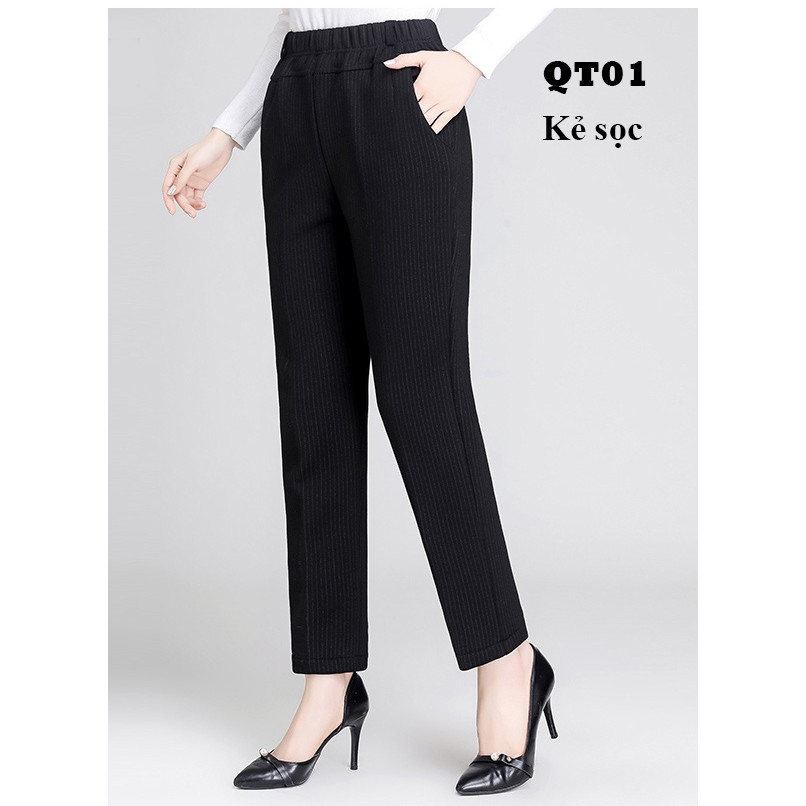 Quần tây nữ LÓT LÔNG  MAYA form đứng công sở, kiểu dáng basic sang chảnh QT01
