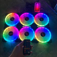 [Mã ELHA22 giảm 6% đơn 300K] Quạt Led RGB 3Fan1Hub