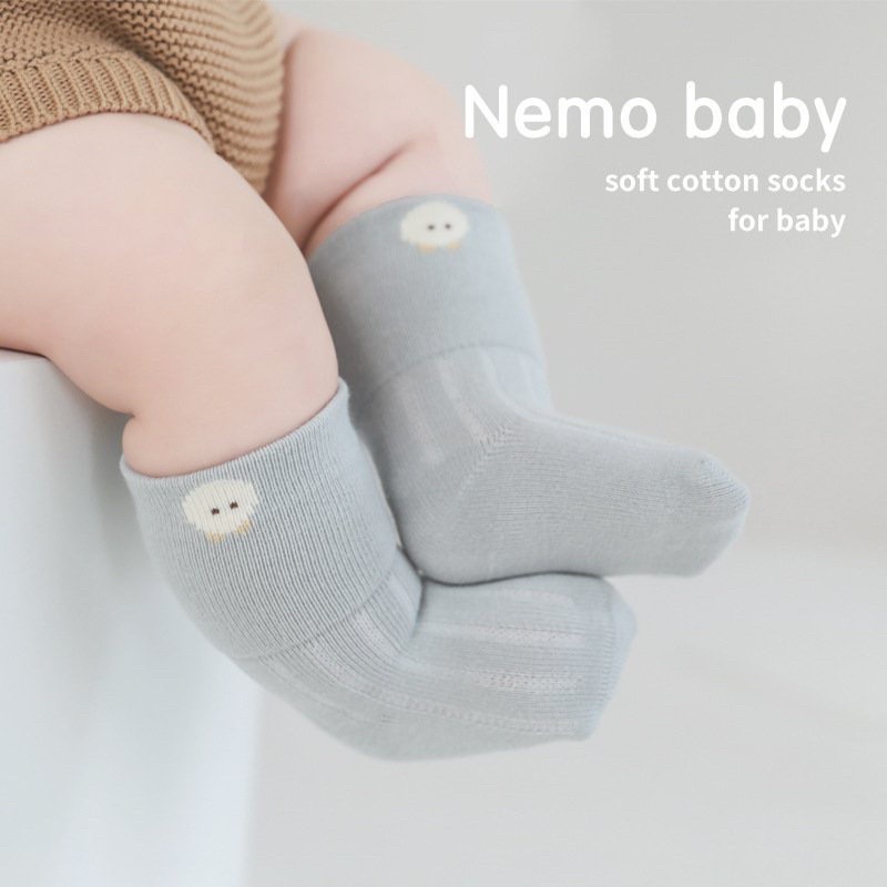 TẤT NEMO BABY CỔ CAO CHO BÉ HÌNH NGỘ NGHĨNH NM14