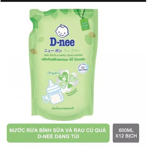 Nước rửa bình sữa Dnee 600ml