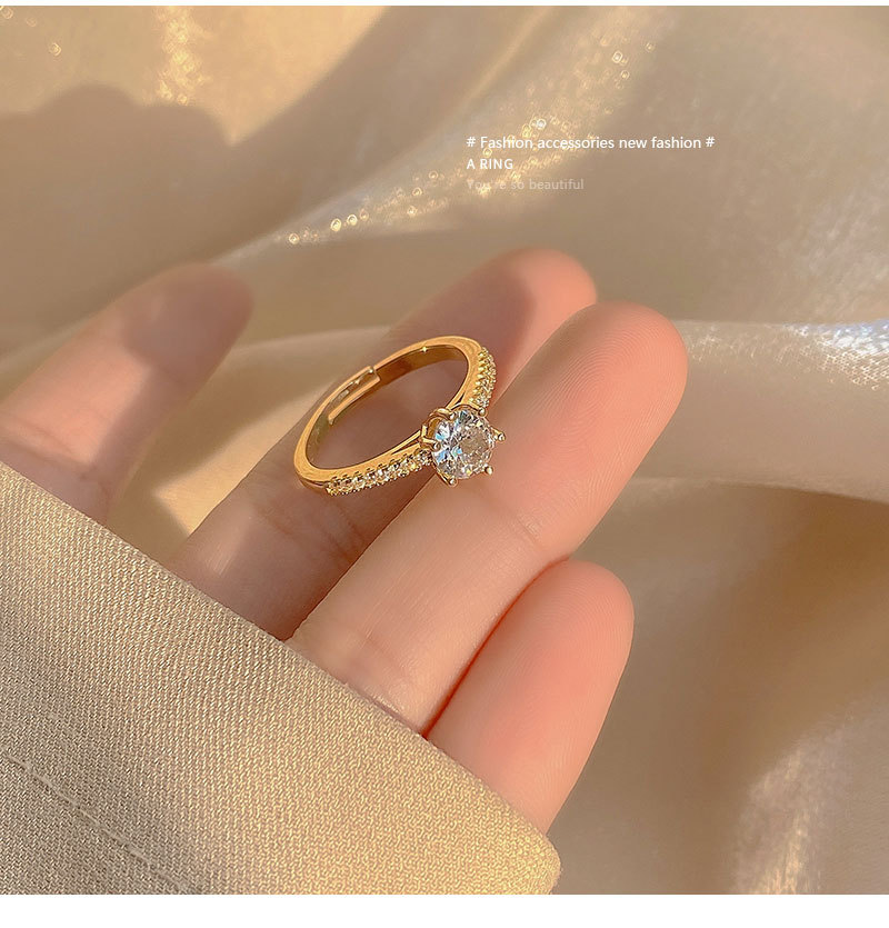 Nhẫn ánh kim loại lấp lánh thiết kế xinh xắn thời trang cho nữ