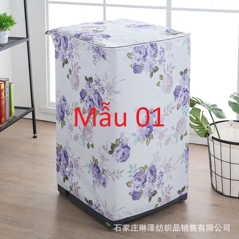 Vỏ bọc máy giặt lồng đứng (cửa trên) bền đẹp chống nước 5kg, 6kg, 7kg, 8kg