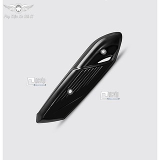 Ốp Pô Xe Vision 2021 Đen Bóng MS3936