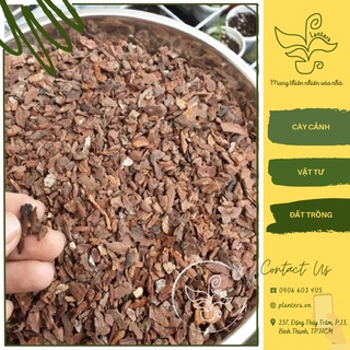 Vỏ Thông Vụn Hạt Đỗ 1Kg - Giá Thể - Vỏ Thông - Size Hạt Đỗ