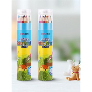 Bút Chì Màu Cốc Deli 12/18/24/36 Màu