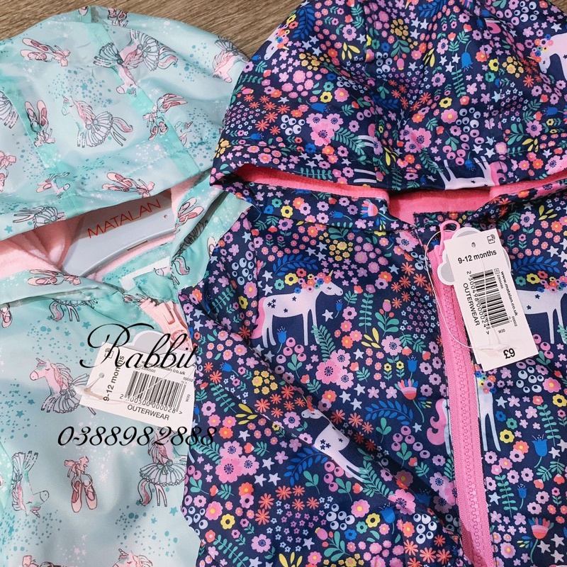Áo khoác gió Pony Matalan-HÀNG SALE KHÔNG ĐỔI TRẢ