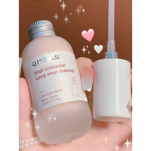 [Hàng mới về] Kem Lót Trang Điểm Tự Nhiên Lâu Trôi Qise 30g | BigBuy360 - bigbuy360.vn