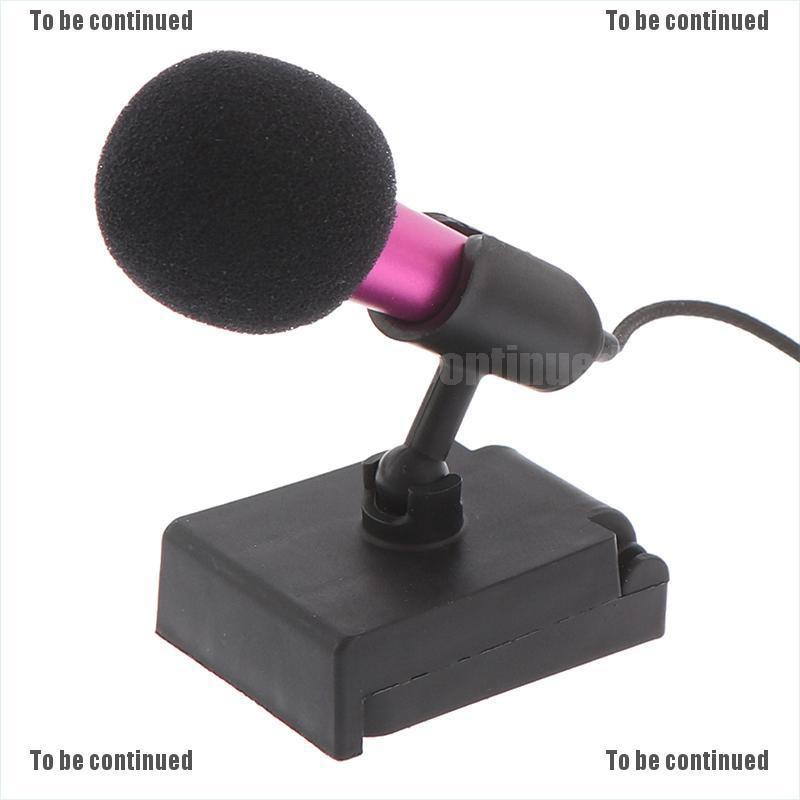 Mic Hát Karaoke Đầu Cắm 3.5mm Cho Điện Thoại / Pc