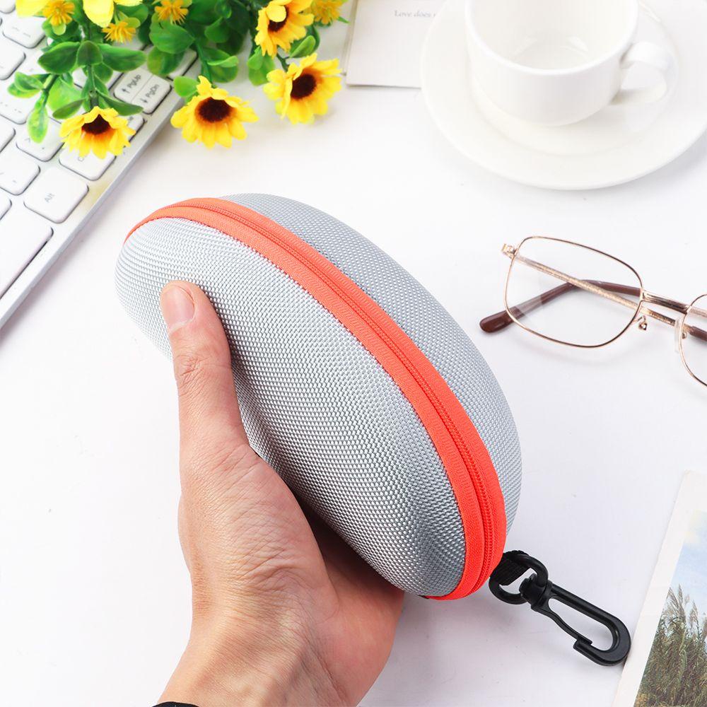 Hộp Đựng Mắt Kính Có Khóa Kéo Phong Cách Vintage Giá Đỡ