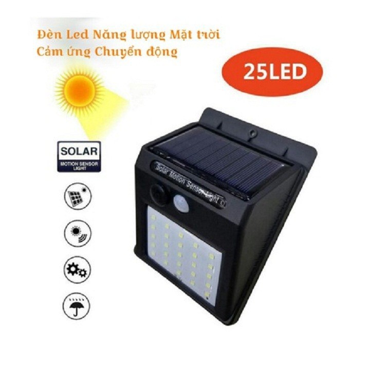 Đèn năng lượng mặt trời-25 LED