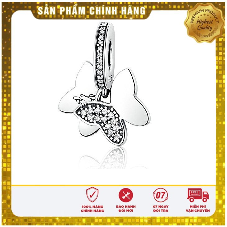 Charm bạc Pan chuẩn bạc S925 ALE Cao Cấp - Charm Bạc S925 ALE thích hợp để mix cho vòng bạc Pan - Mã sản phẩm DNJ181