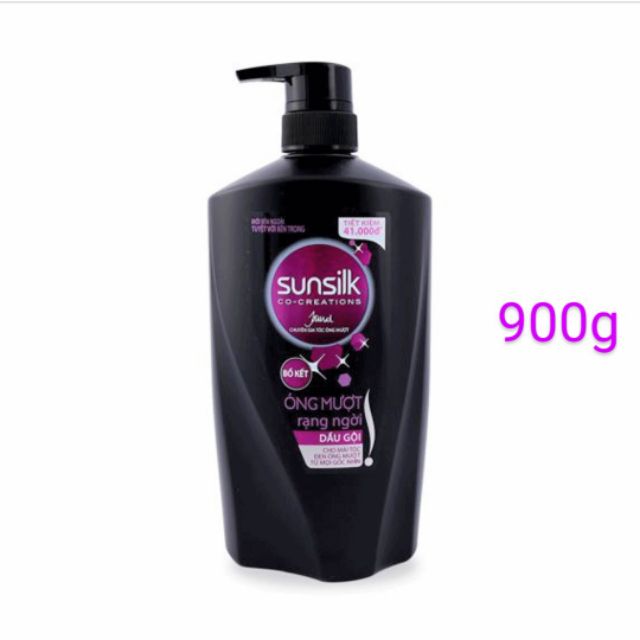 Dầu gội Sunsilk óng mượt rạng ngời 900g - giá gốc 160.000