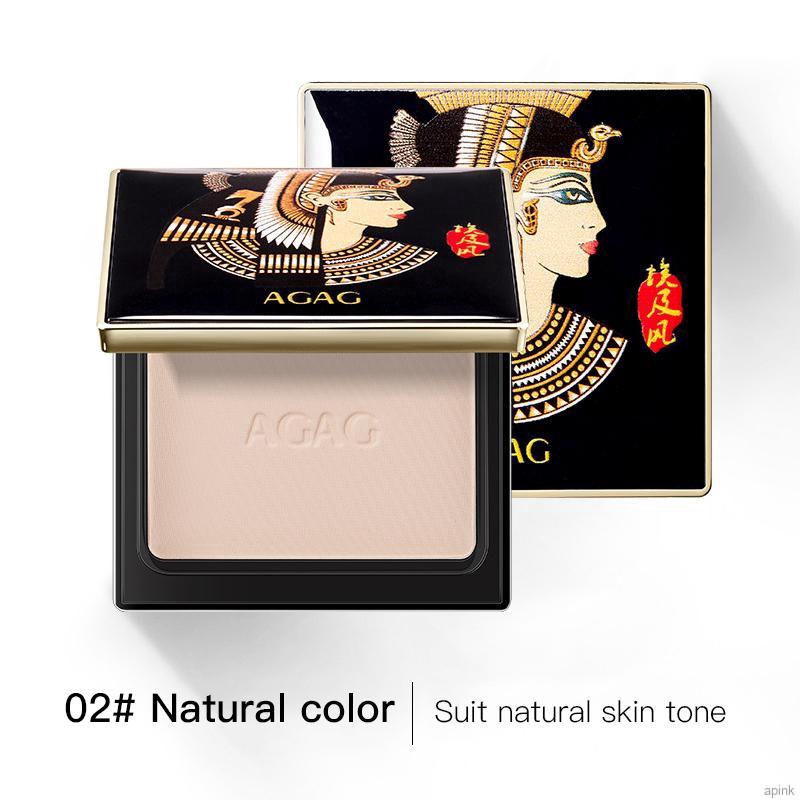 [Hàng mới về] Phấn nén AGAG che khuyết điểm kiềm dầu lâu trôi chống thấm nước