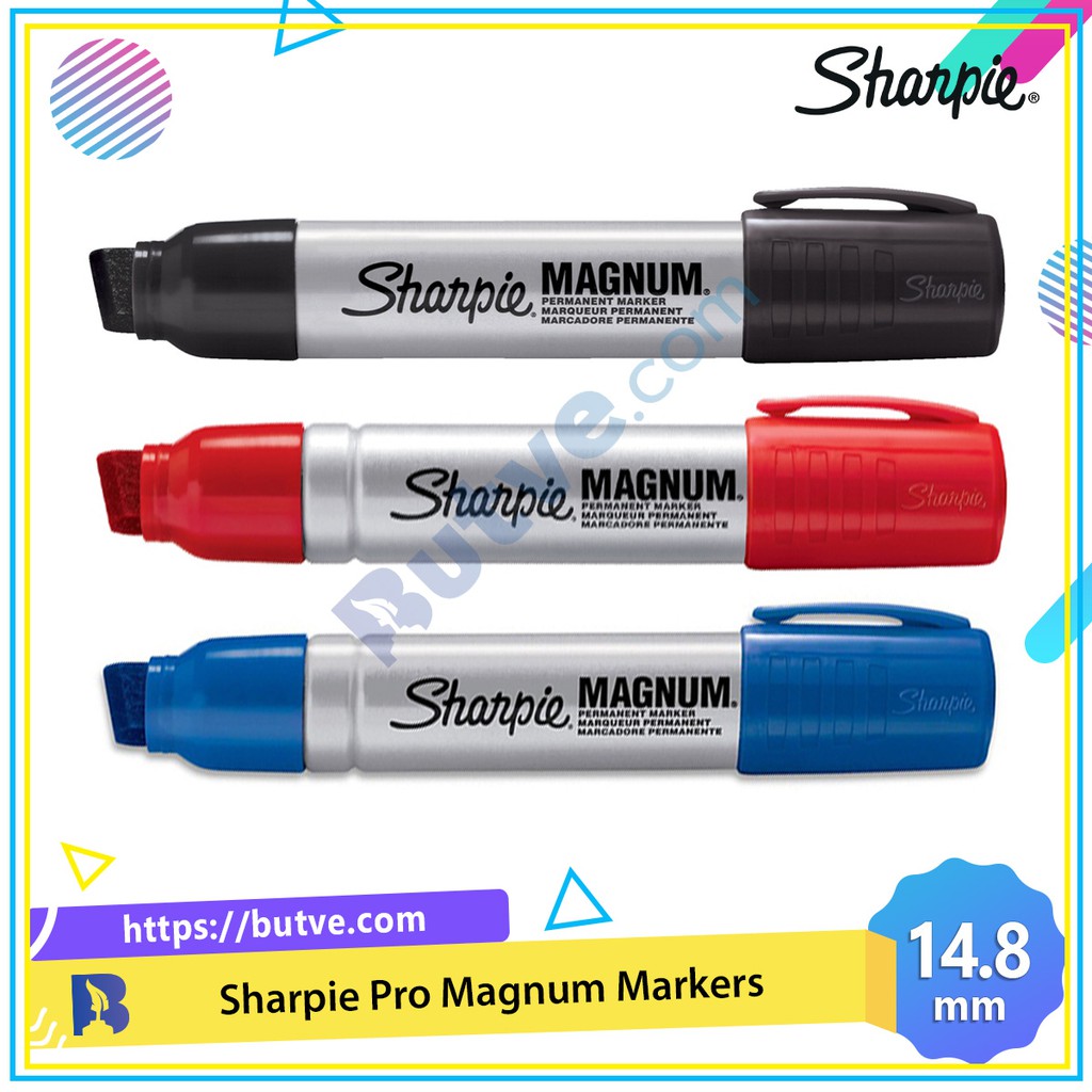 Bút lông dầu vẽ đa chất liệu Sharpie Pro Magnum - Ngòi 14.8mm