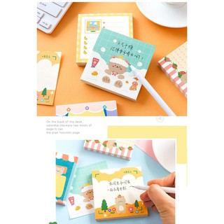 GIẤY NOTE BABY BEAR
