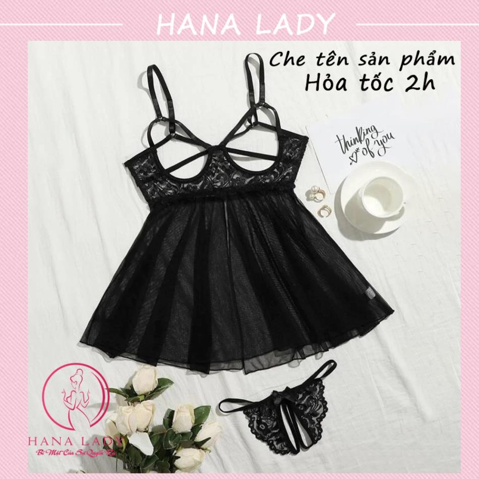 Váy Ngủ Siêu Mỏng Gợi Cảm Hở Ngực Sexy VN314 !