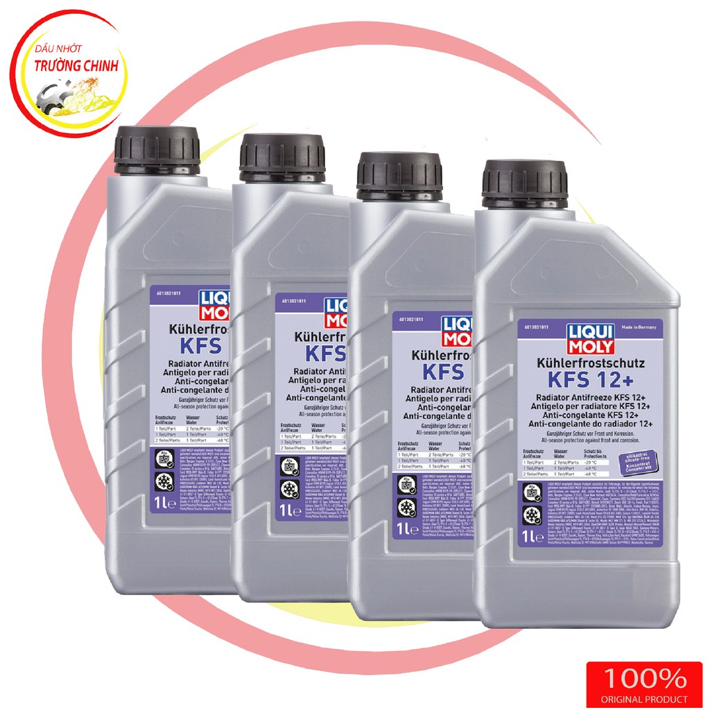 [Mã LT50 giảm 50k đơn 250k] Nước mát Liqui Moly đỏ đậm đặc chưa pha 21145 dung tích 1L