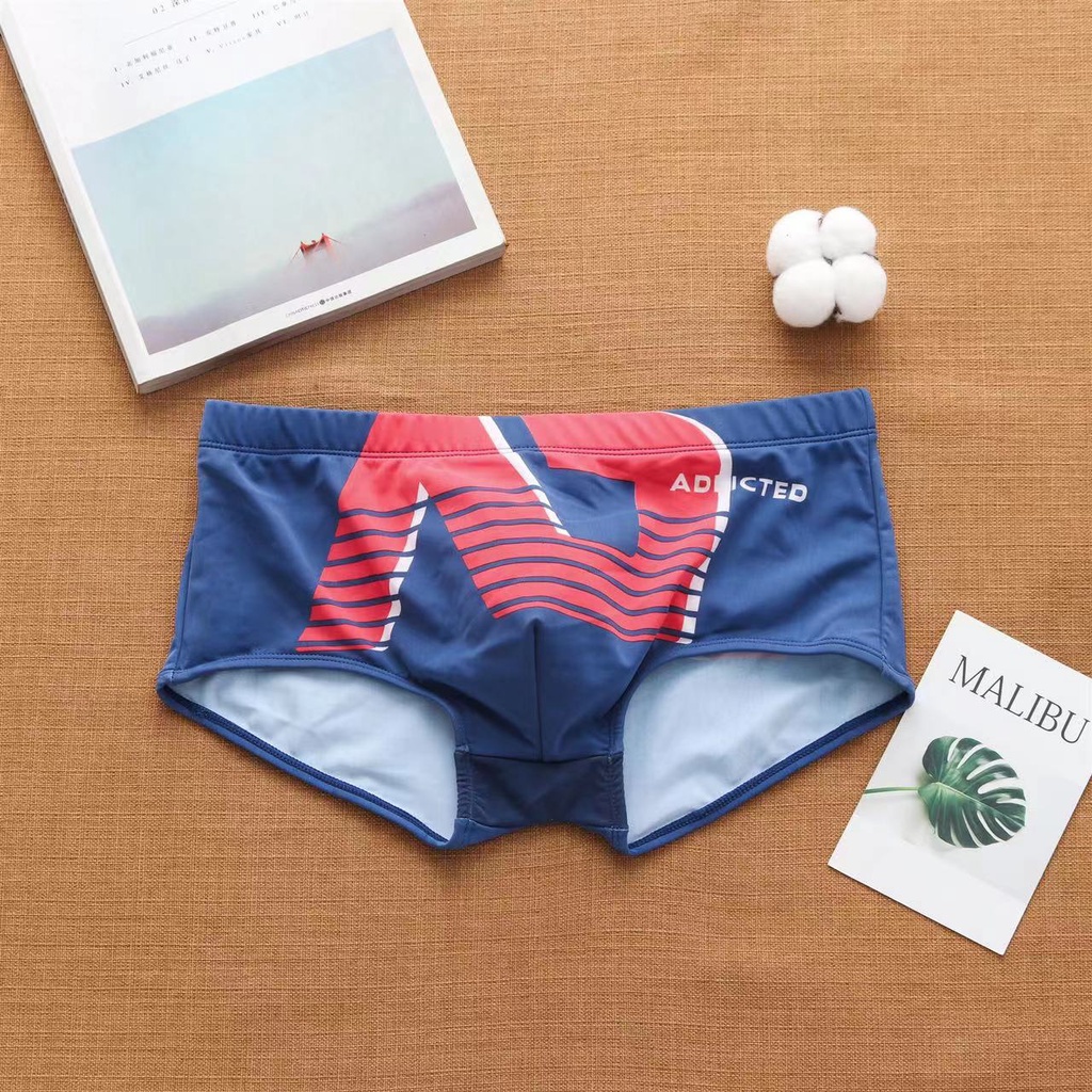 Quần áo bơi nam boxer thoải mái nghiện
