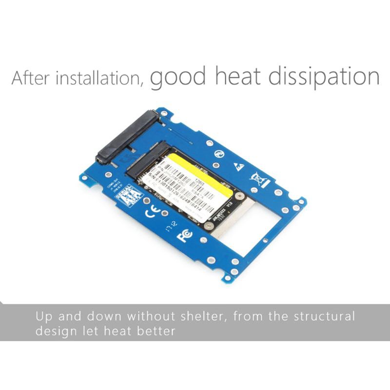 Khay Chuyển Đổi Msata Sang Sata Ssd 2.5 "Ssd 30x27 / 50 / 70mm Msata Sang 22pin Sata 50mm Và Sata 52pin Và Sata3 Ssd | BigBuy360 - bigbuy360.vn