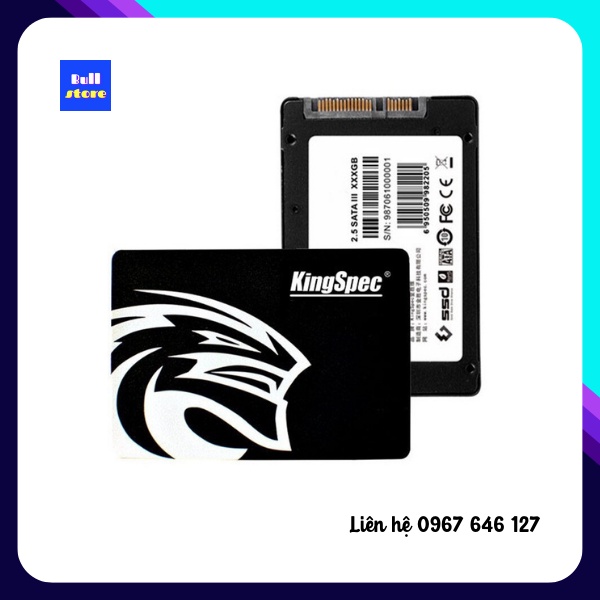 Ổ cứng SSD Kingspec 120GB chính hãng, giá rẻ, siêu nhanh bảo hành 3 năm cài sẵn Win