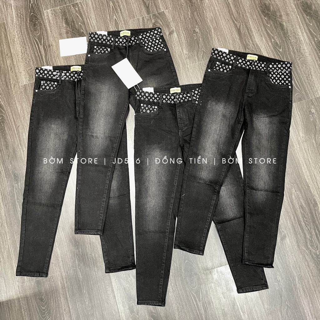 Quần Jean Dài Nam Lưng Kiểu Phong Cách BEACON DENIM Form Slim Fit JD526