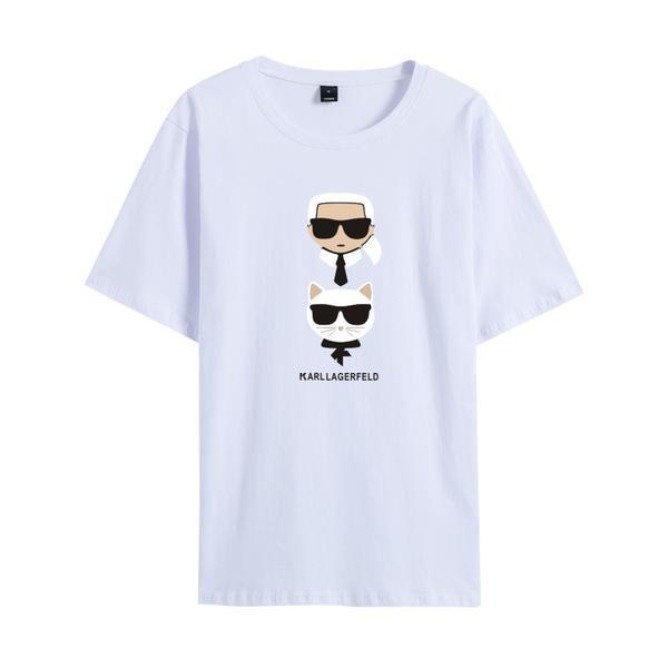 Áo Thun Tay Ngắn In Hình Karl Lagerfeld Carl.lagerfield Thời Trang Xu Hướng Mới Cho Nam Và Nữ S-5X