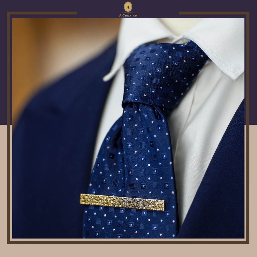 Tổng Hợp Cà Vạt 8cm Basic - Chất Liệu Poly Silk