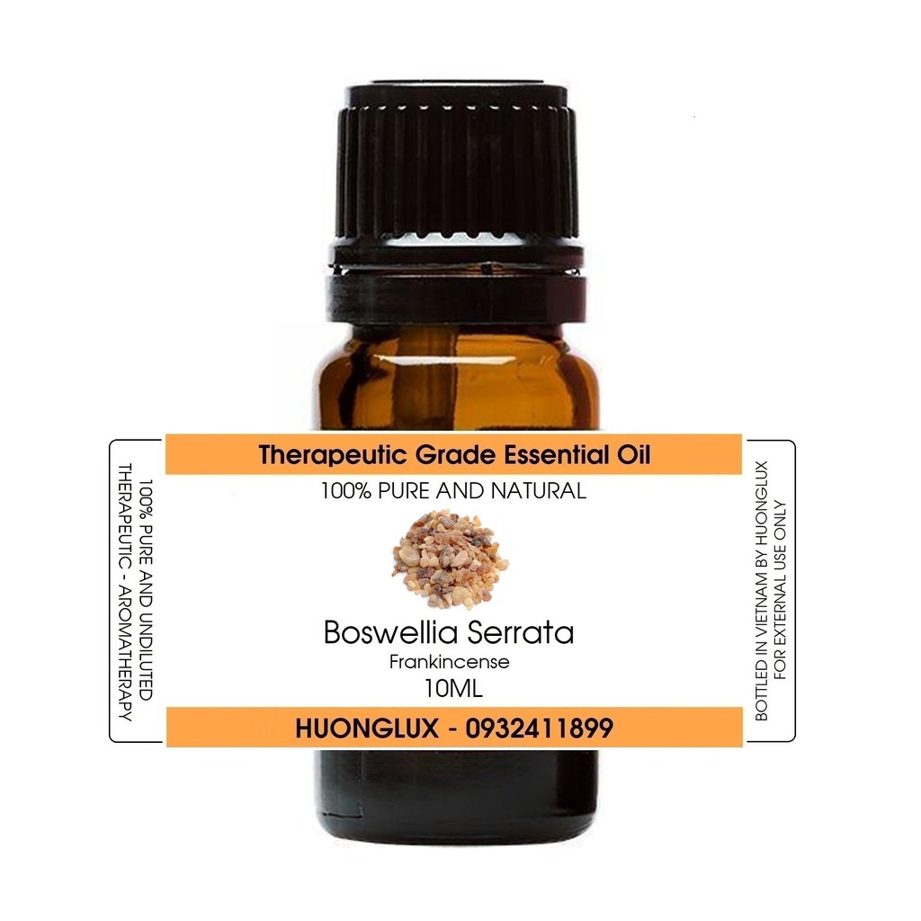 Tinh dầu nhũ hương Serrata Frankincense Essential Oil (Indian Olibanum)