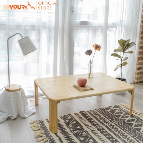 Bàn Trà Sofa Gỗ Cao Su Hiện Đại BEYOURs C Table Nội Thất Phòng Khách, Bếp Lắp Ráp Dễ Dàng