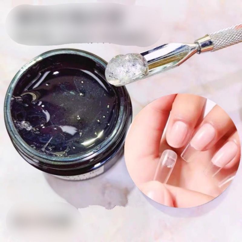 Gel nặn định hình, gel khô, gắn móng