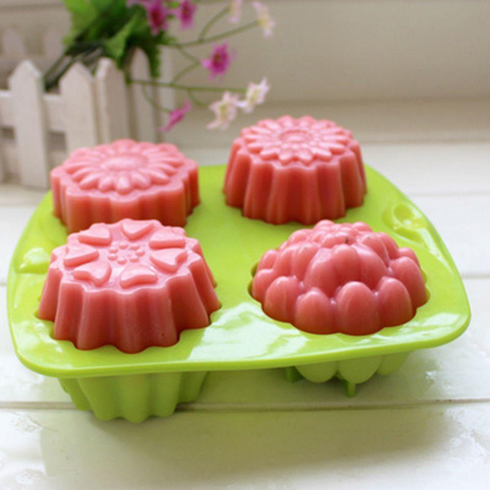Khuôn Silicone Làm Bánh / Sô Cô La Chịu Nhiệt Tốt Tiện Dụng DIY