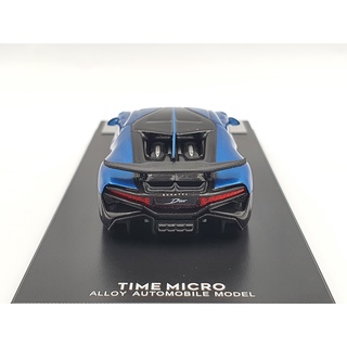 Xe Mô Hình Bugatti Divo 1:64 Bburago ( Xanh Kim Loại )