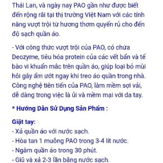 Bột giặt Pao 5kg