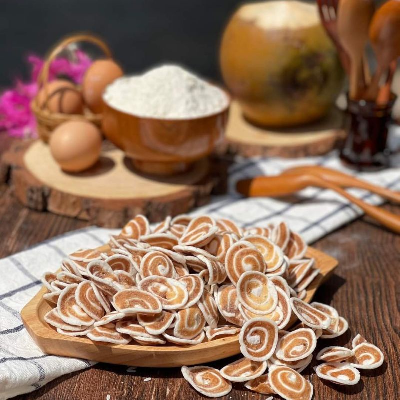 BÁNH TAI HEO HƯƠNG VỊ TRUYỀN THỐNG NGÀY XƯA.