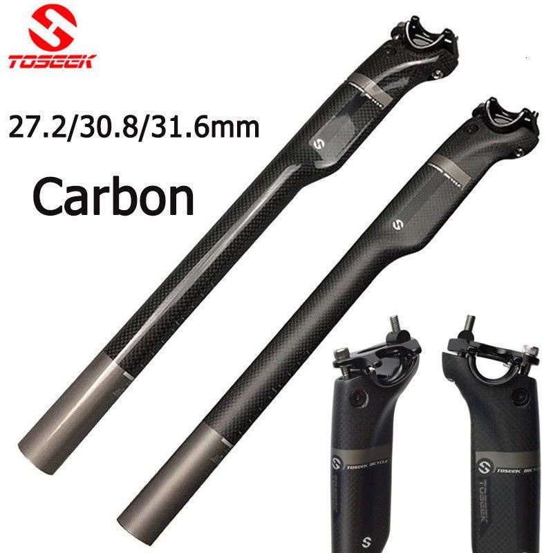 (Đang Bán) Bộ Trục Yên Xe Đạp 3k Bằng Sợi Carbon T800 T0.8 / 31.6mm