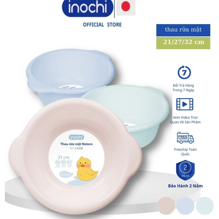 Chậu rửa mặt cao cấp Inochi 21cm