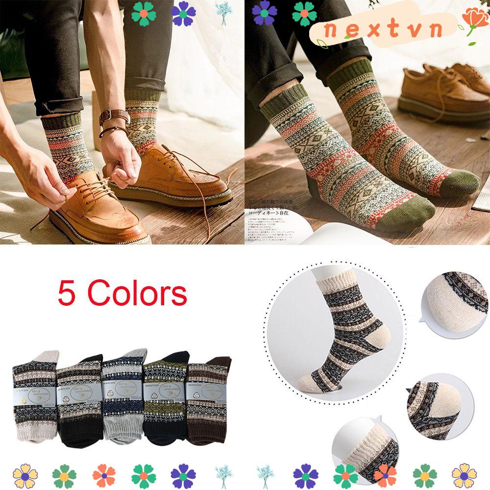 Đôi tất họa tiết thổ cẩm độc đáo thời trang cho nam