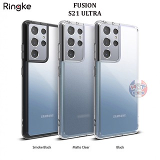 Ốp lưng chống sốc Ringke Fusion Samsung S21 Ultra chính hãng - Hàng nhập khẩu
