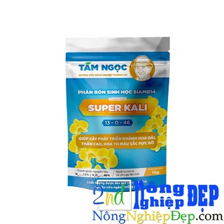 Super Kali Tám Ngọc gói 1kg - Chống Hạn, Cứng Cây, Dày Lá