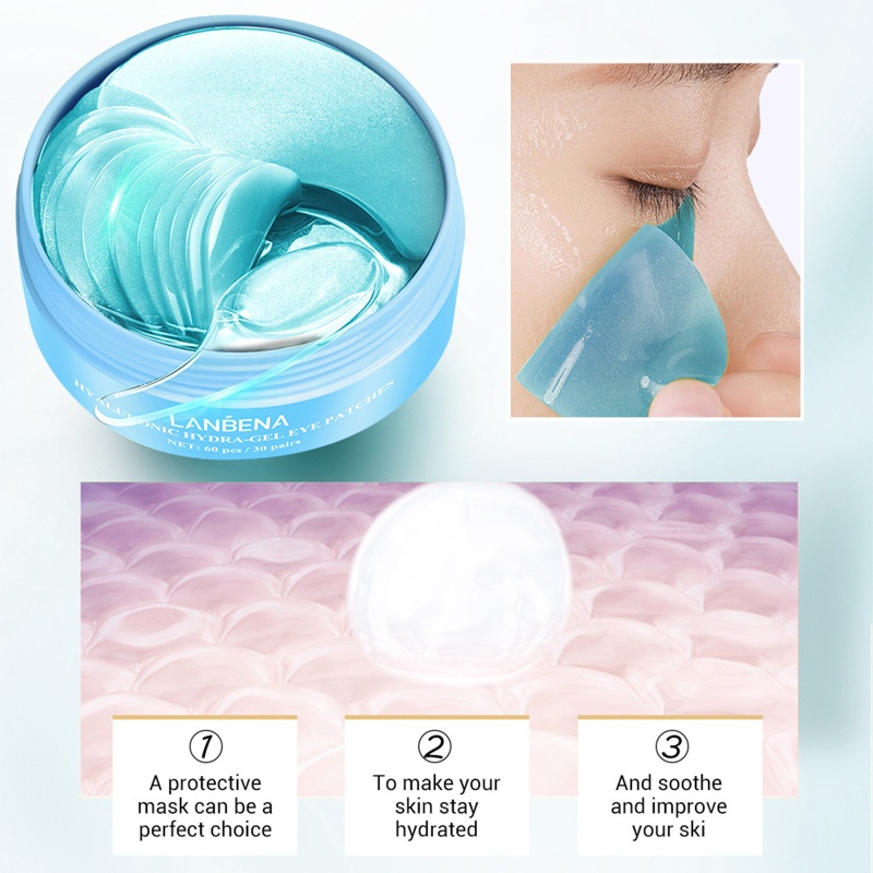 XIXI 1 Hộp mặt nạ mắt Hyaluronic Acid VC ngọc trai chống lão hóa làm mờ quầng thâm
 | BigBuy360 - bigbuy360.vn