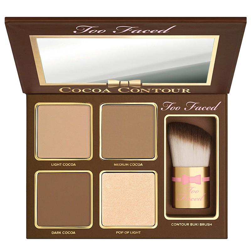 Too faced Bảng Phấn Bắt Sáng Tạo Khối Kèm Cọ Trang Điểm