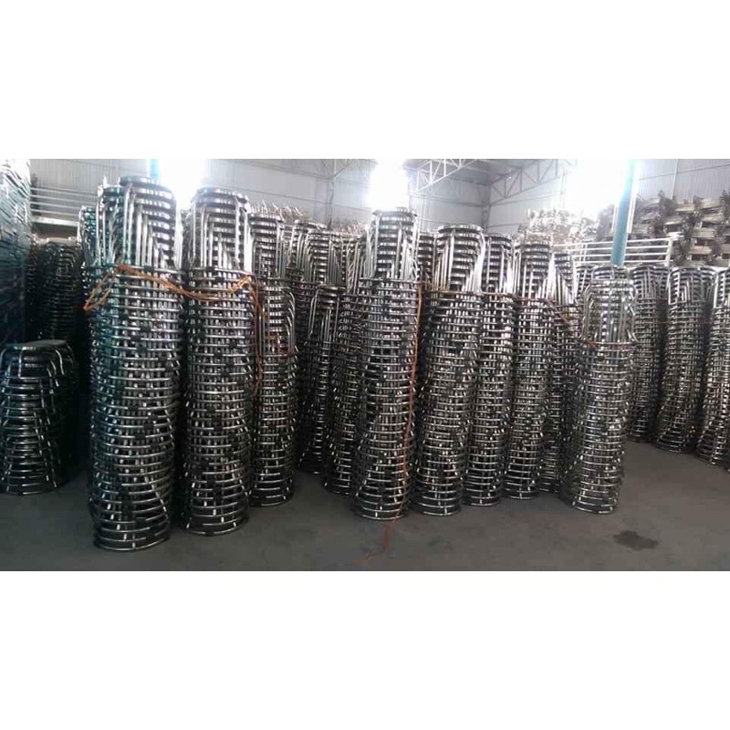 Ghế đôn inox chân tròn [ Trực tiếp sản xuất]