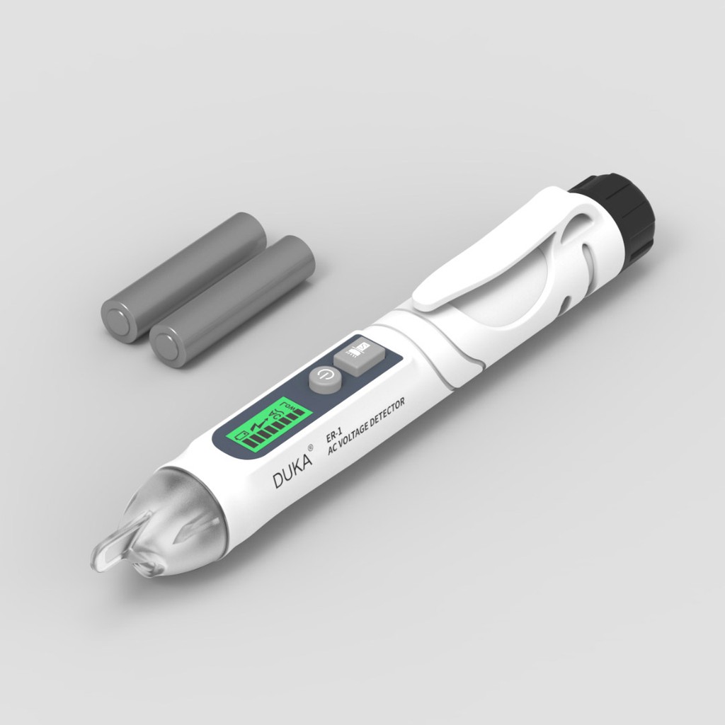 Bút thử điện thông minh Xiaomi Duka. Bút thử điện không tiếp xúc có màn hình.