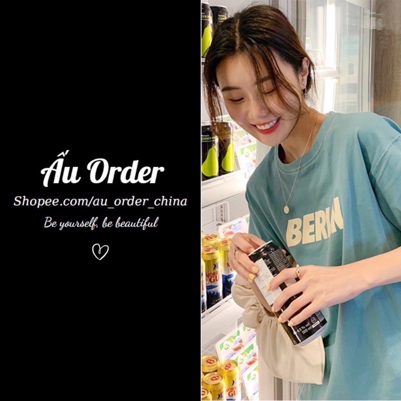 Order - Áo thun ngắn tay Xiaoni Tongxue mẫu Berlin