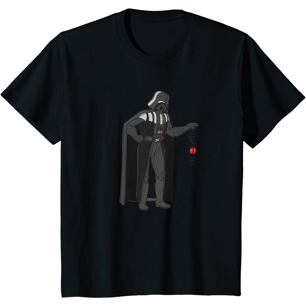 Áo Thun Tay Ngắn Cổ Tròn In Hình Yo-Yo Meme The Force Vui Nhộn Hợp Thời Trang