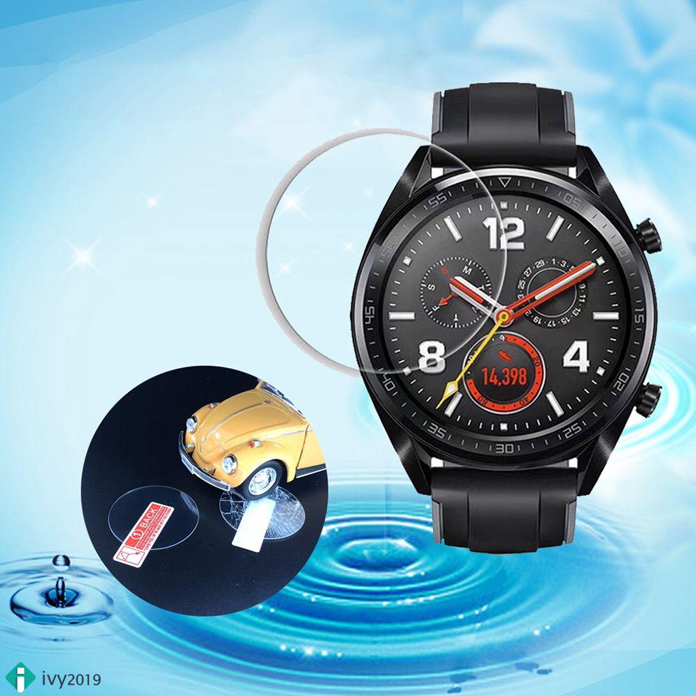♞ivy✨ 2.5D 9H Explosion-proof Tempered Glass For Huawei Watch GT SmartWatch Screen Protector Film