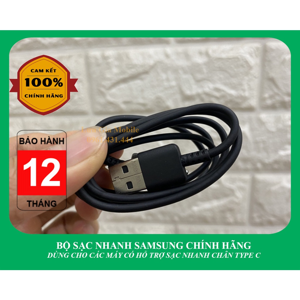 Bộ sạc nhanh Galaxy A22 A23 A32 A52 A72 A33 A53 A73 zin công ty